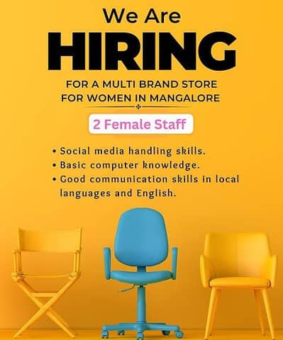 Marketing Staff Required Female