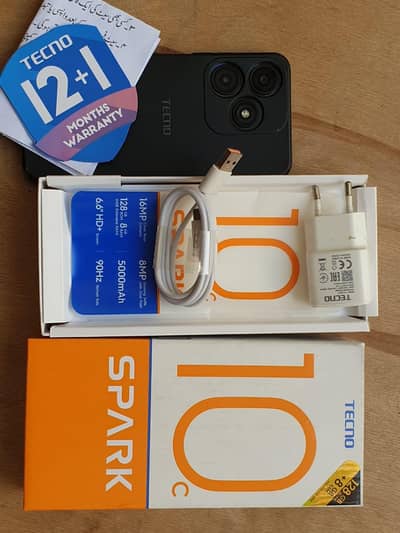 Tecno spark 10C 128gb pta approved
