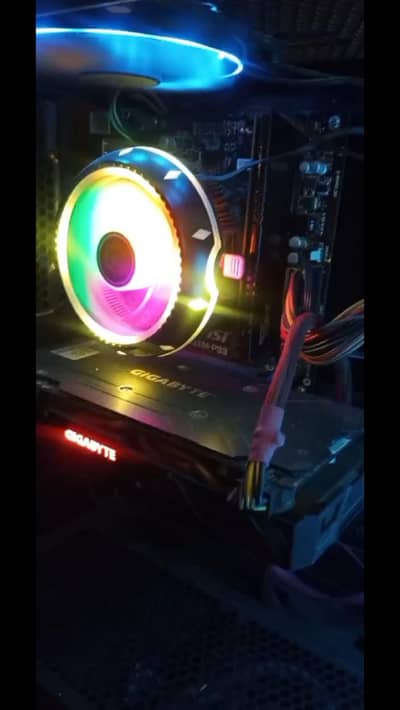 i7 4790/H81 msi mobo/16gb 1600mhz rams/io shield/rgb cooler cooper