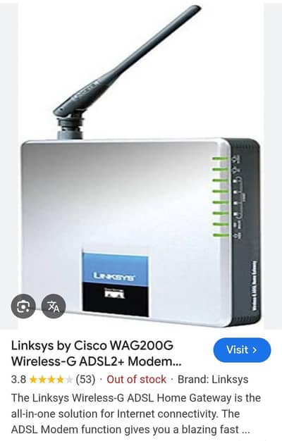 Linksys WiFi Wireless Router Very Cheap Price