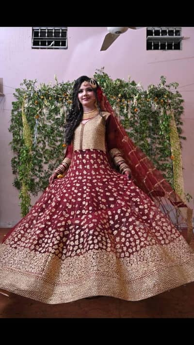 Bridal dress | wedding dress | Bridal Maxi | bridal lehenga