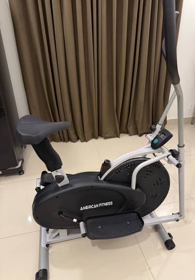 American fitness Elliptical Cycle Just New 1-2 times used