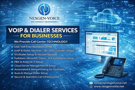 Dialer for Call Centers/Business ,DIDs UK/USA, TFN USA,ViciDialer