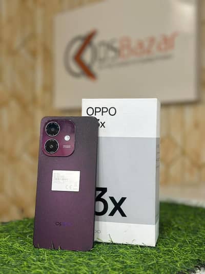 Oppo A3x 4gb Ram 128gb Storage With Box & Charger