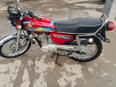 honda cg 125 2018 total geniuine islamabad number 2
