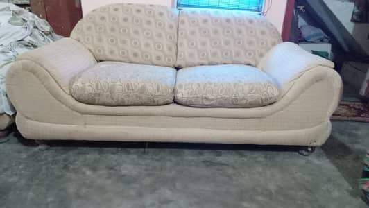 7 seater, good condition, foam, clean sofa for sale at scheme 33