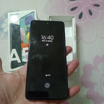 Samsung A 51 Amoled display  screen finger