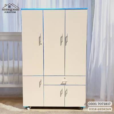 3-Door & 2-Door Wardrobe | Customizable Size | Safe Almirah