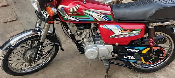 Honda 125 2023 Model New condition | Honda 125 Islamabad Number