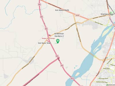 O block 7 marla plot for sale in Al Rehman Garden Phase 2