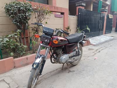 CG 125 2017 for sale in Lahore