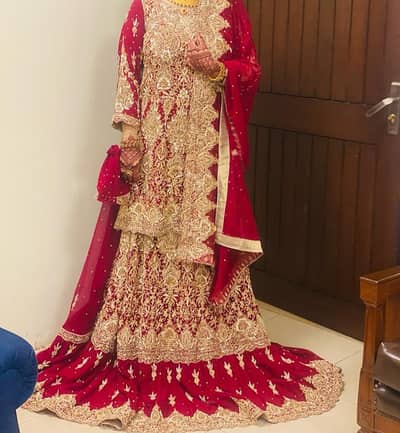 bridal lehanga/bridal dress/lehanga/barat dress/ walima dress