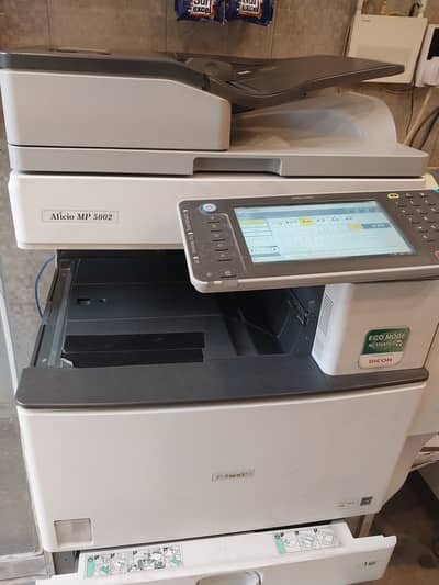 Ricoh mpc 5002 photocopy machine