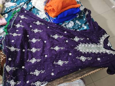 purple from with pajama