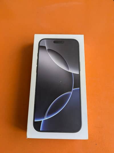 Apple IPhone 16 Pro Max 256gb  JV black color