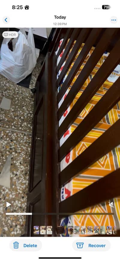 baby swing with Drawers and matters only 3 months used