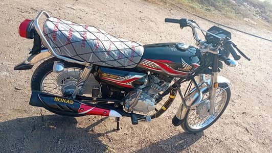 HONDA CG-125, Black Color, 2024