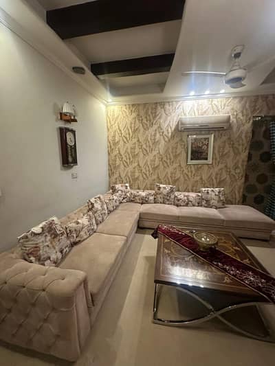 Soft albino l shaped sofa