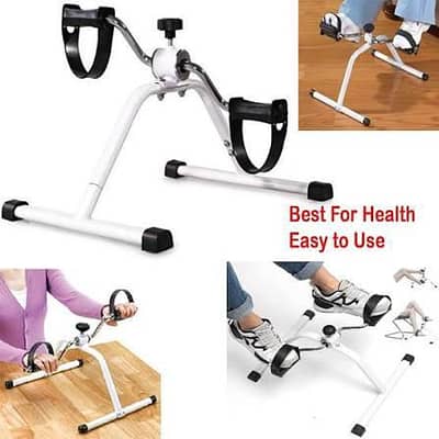 Portable Mini Pedal Exercise Bike Arm Leg Foot Resistance Cycle . . .