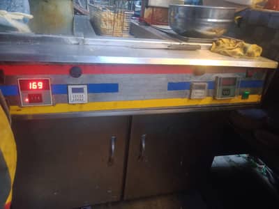 Fryer double condition 10 by 9  all ok ha