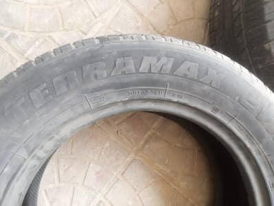 Terramax CVR 265 | 60R18 | 110 T Condition 8/10 only 3 Tyre is Availab