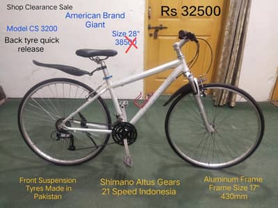 IMPORTED HYBRID-MTB -ROADBIKE