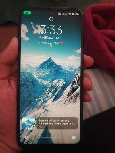 Redmi note 9s complete box 6/128