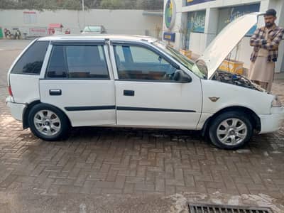 cultus VXR 2009 LPG EFI  white color Ally rims