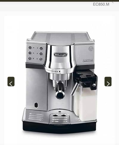 Like new condition Delongi coffee automatic machine