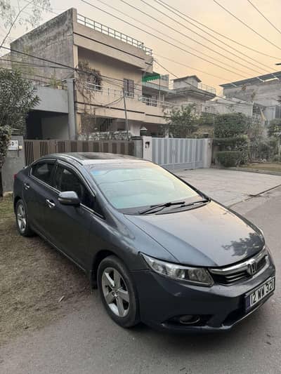 Honda Civic Rebirth 2013 Full Option Automatic Sunroof
