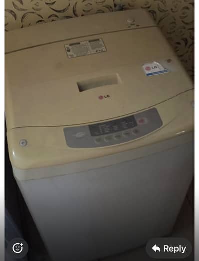Lg washing top load 8 kg