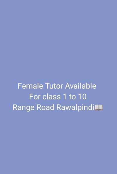 female Tutor
