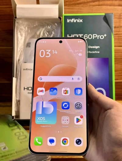 infinix Hot 60 Pro plus 8=256 GB Memory