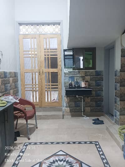 3 Bed DD Tiled Flooring Portion Rent Boundary Wall  (Note: Original Pics NOT available only visit)