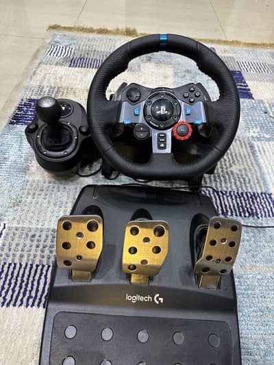 G29 steering wheel with shifter
