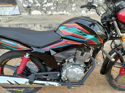 CB 125F 2023 model Punjab number