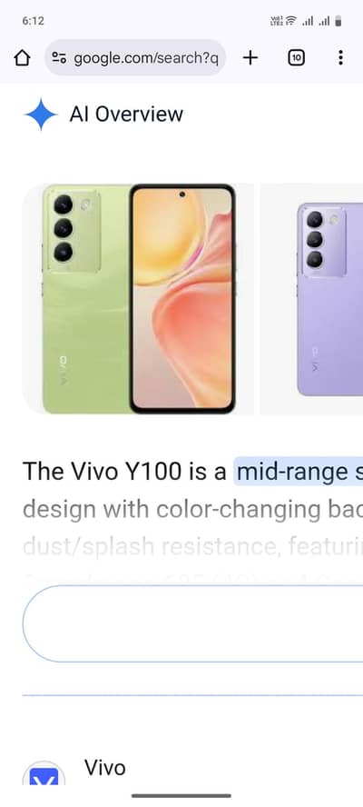 vivo y100