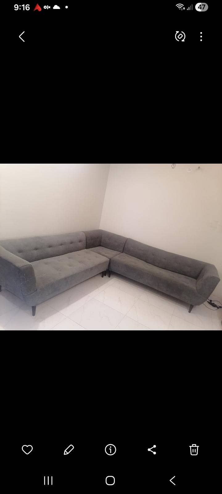 L shape sofa 7