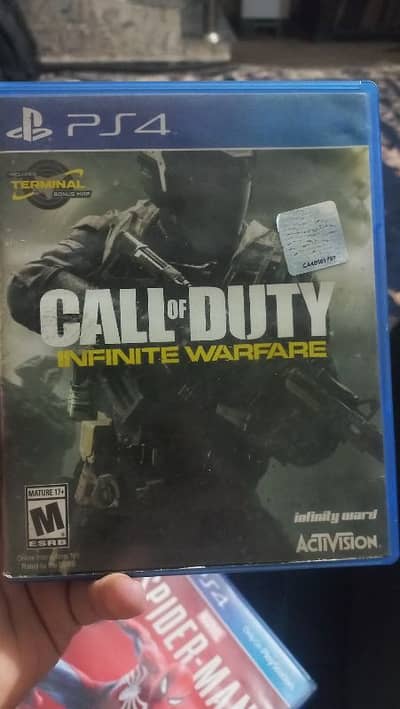 ps4 games spider man and call of duty