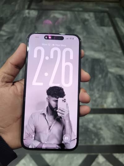 iPhone 15 pro max factory non pta with box & cable