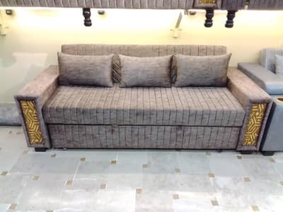 sofa cumbed double bad  mobile number 03220830991