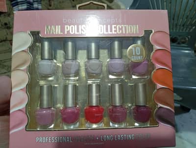 Branded beauty nail polish collection 10 pcs