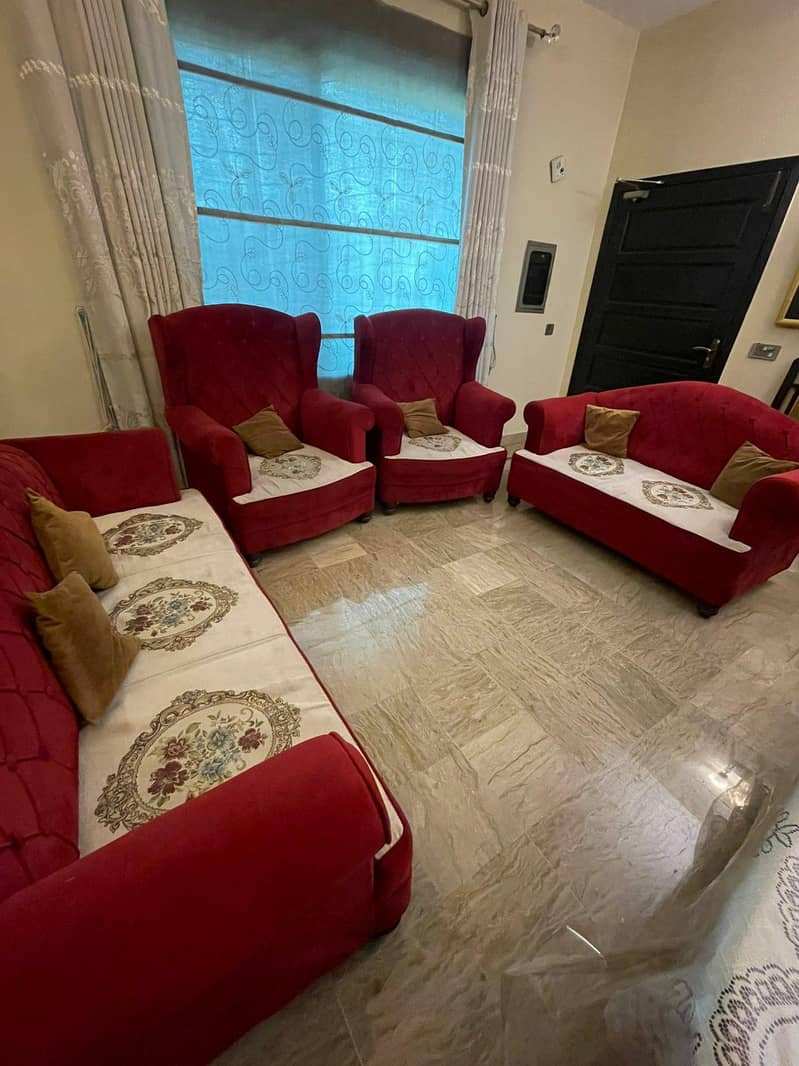 Seven Seater Sofa Set 3+2+1+1 2