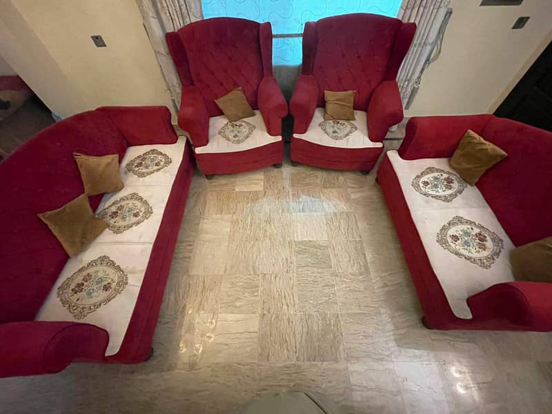 Seven Seater Sofa Set 3+2+1+1 3