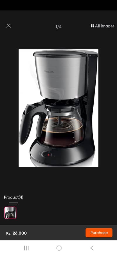 Coffe machine philips brand new