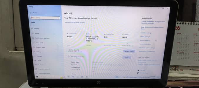 Hp Core i5 4th Generation 4/150 ssd 2gb graphics card dedicated