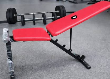 Adjustable bench with Weights