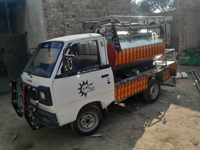 Suzuki Ravi with Milk Tank