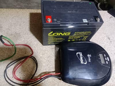 Homeage Ups 1000 watt with  DRY Battery 100Ah