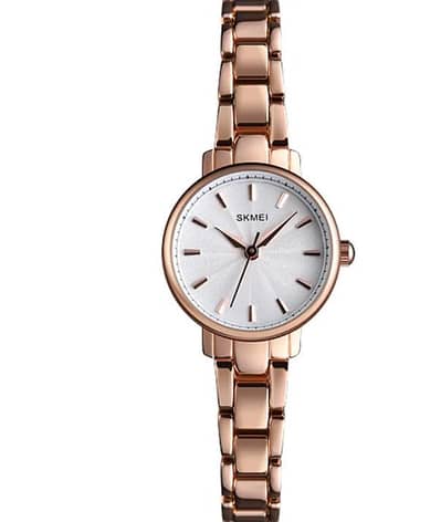 Skemi 1410-CH Golden metal band women watch